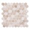 Andova Tiles SAMPLE Amarillo 125 x 125 Natural Stone Honeycomb Mosaic Wall  Floor Tile SAM-ANDAMA102 - alternate 4